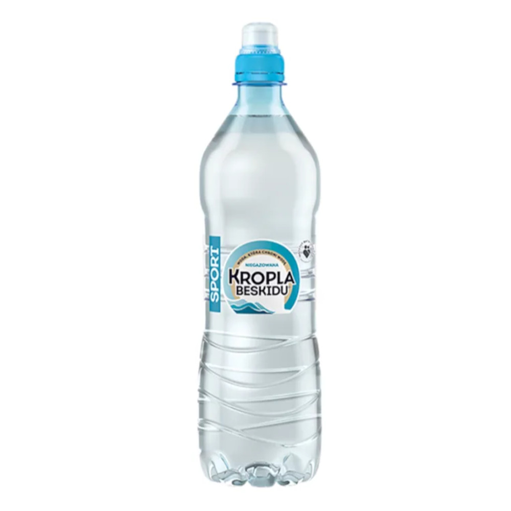 Woda Kropla Beskidu Sport niegazowana 750 ml PET DRS