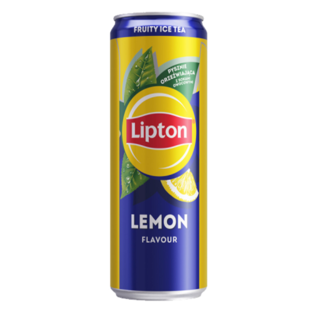 Napój Lipton Lemon 330 ml puszka DRS