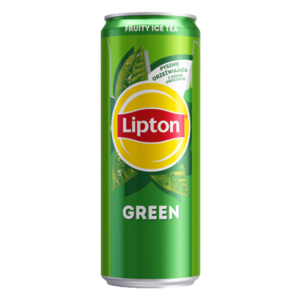 Napój Lipton Green Tea 330 ml puszka DRS