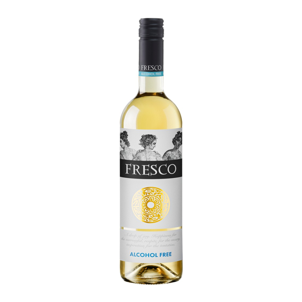 Wino Fresco Frizzante White 0% białe słodkie 750 ml