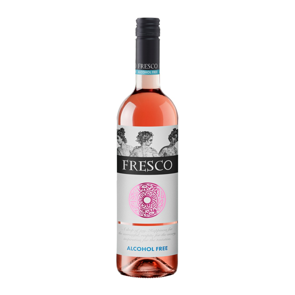 Wino Fresco Frizzante Rose 0% różowe słodkie 750 ml