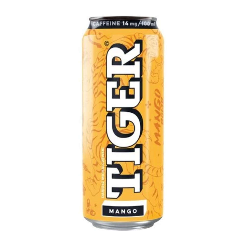 Napój energetyczny Tiger Max Mango 500 ml Puszka DRS