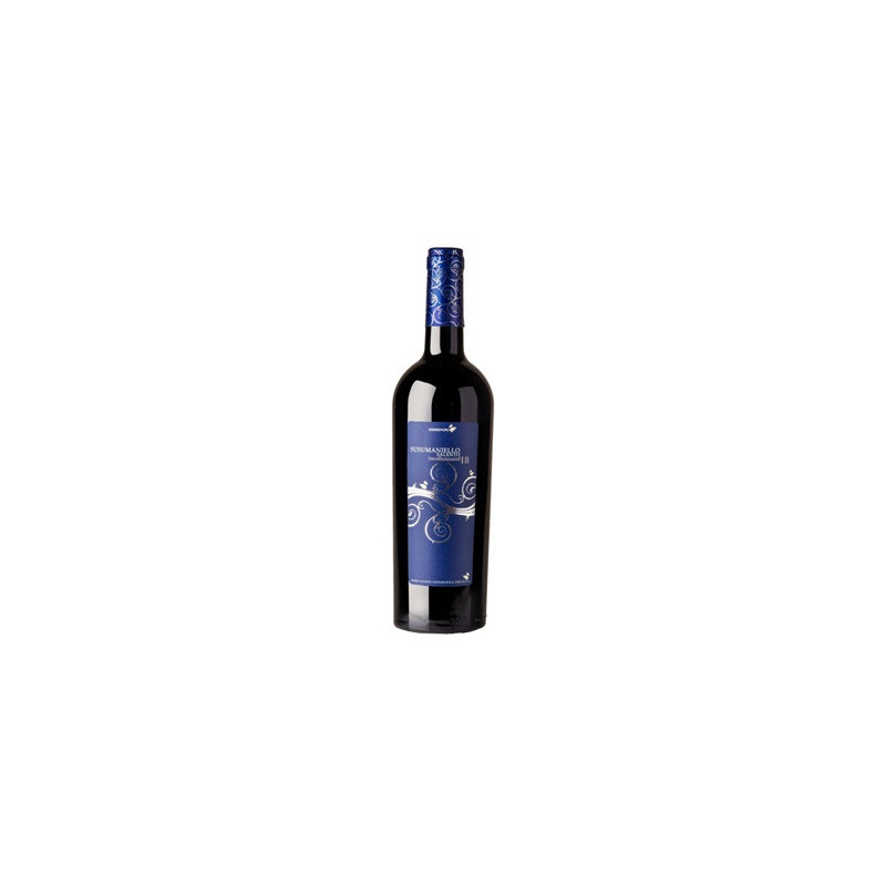 Wino Cigno Moro Susumaniello Salento wytrawne czerwone 14 % 750 ml