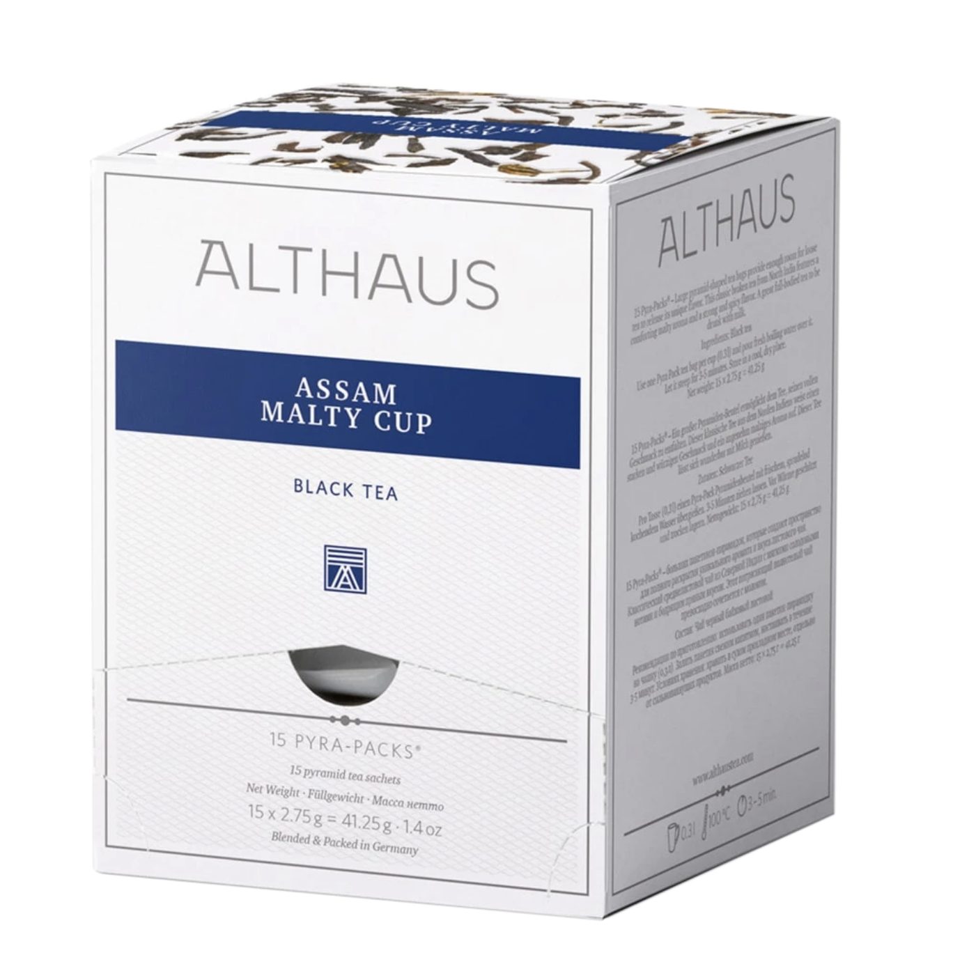 Althaus – Assam Malty Cup Pyra Pack – 15 piramidek