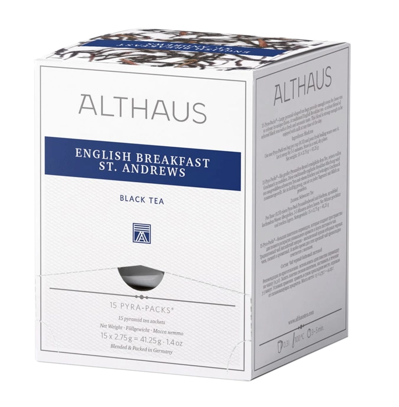 Althaus – English Breakfast St. Andrews Pyra Pack – 15 piramidek