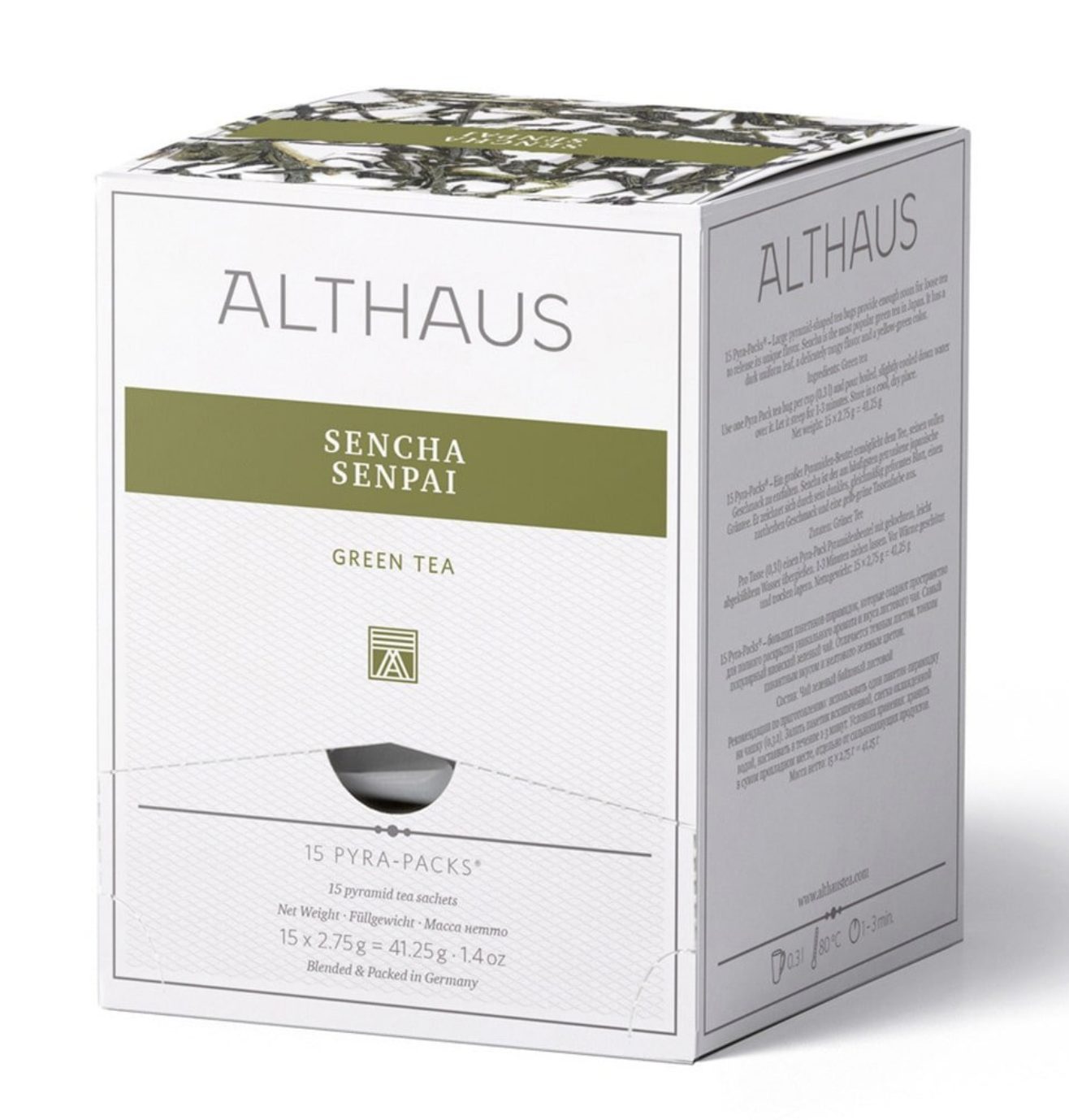 Althaus – Sencha Senpai Pyra Pack – 15 piramidek