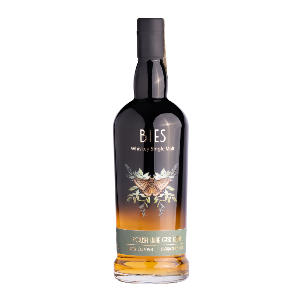 Whiskey Bies Polish Wine Chardonnay Cask Finish 48% 700 ml