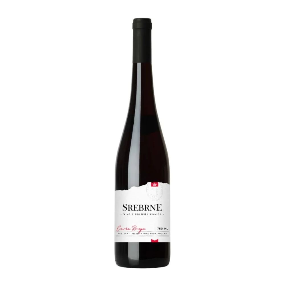Wino Srebrna Góra Cuvee Rouge 12,5% czerwone wytrawne 750 ml