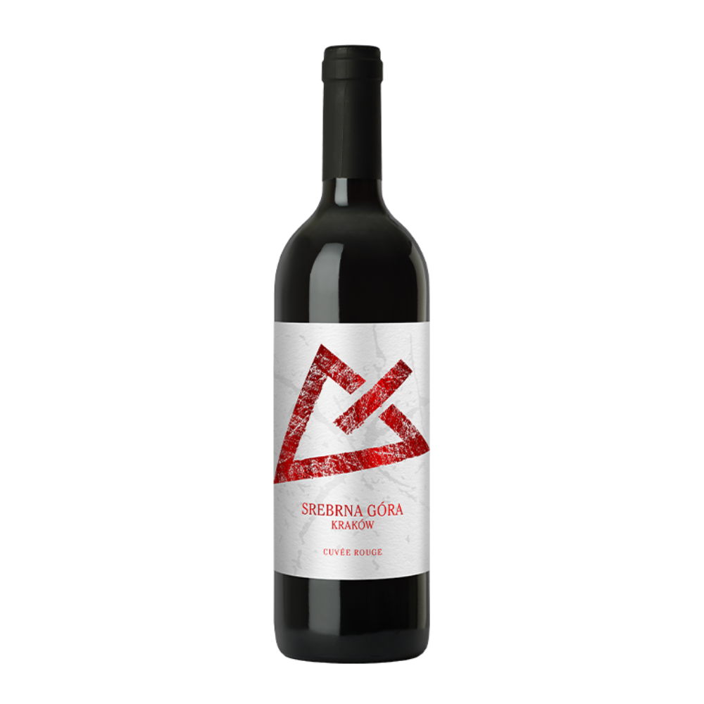 Wino Srebrna Góra Cuvee Rouge 12,5% czerwone wytrawne 750 ml