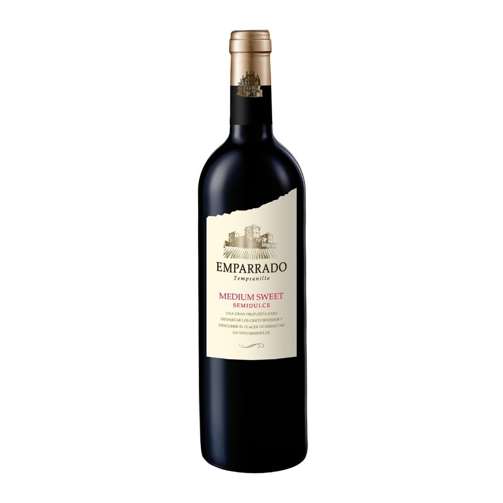 Wino Emparrado Tempranillo 12% czerwone półsłodkie 750 ml