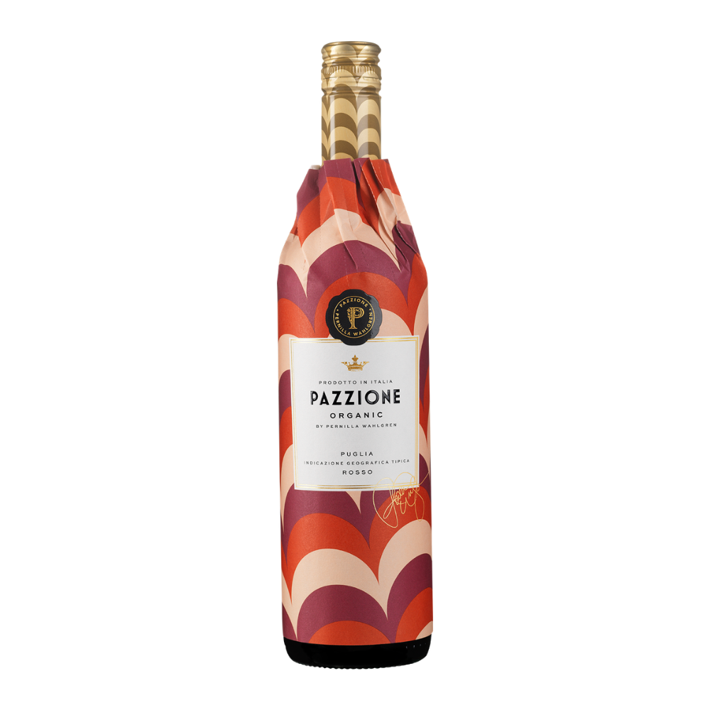Wino Pazzione by Pernilla Wahlgren Organic 13% czerwone wytrawne 750 ml