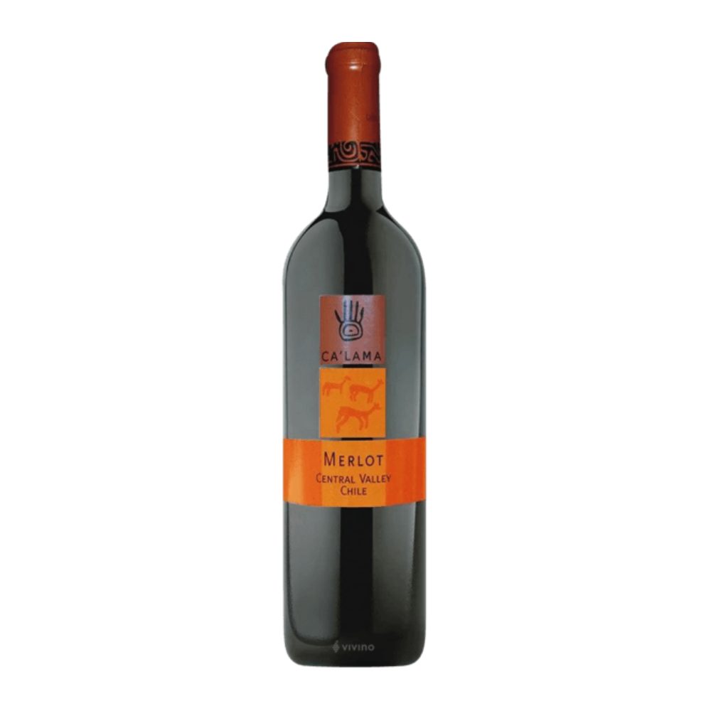 Wino Ca'lama Merlot 12,5% czerwone półwytrawne 750 ml