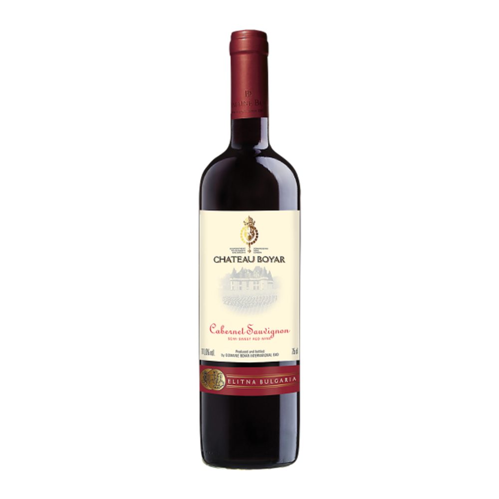 Wino Chateau Boyar Cabernet Sauvignon 11,5% czerwone półsłodkie 750 ml
