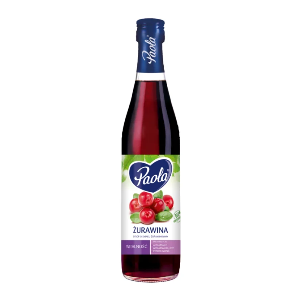 Syrop Paola Żurawina 430 ml