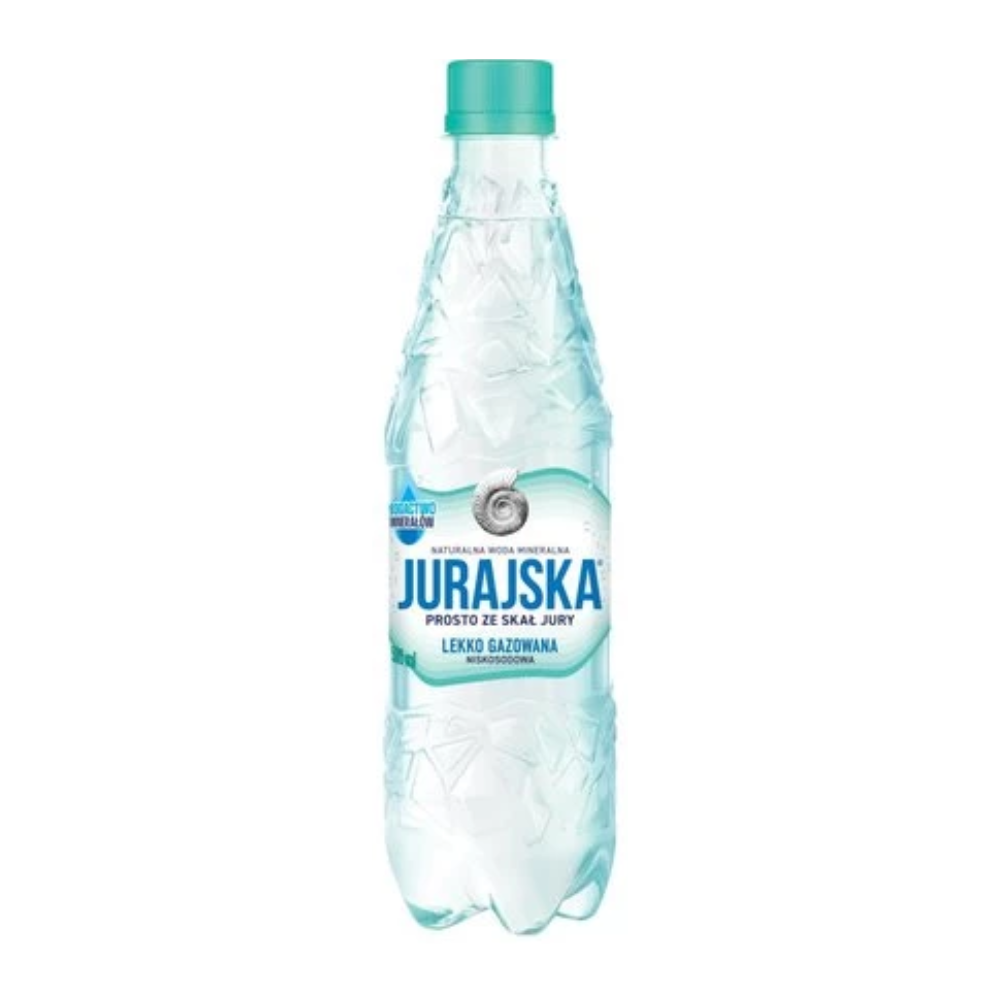 Woda Jurajska Lekko Gazowana 500 ml DRS