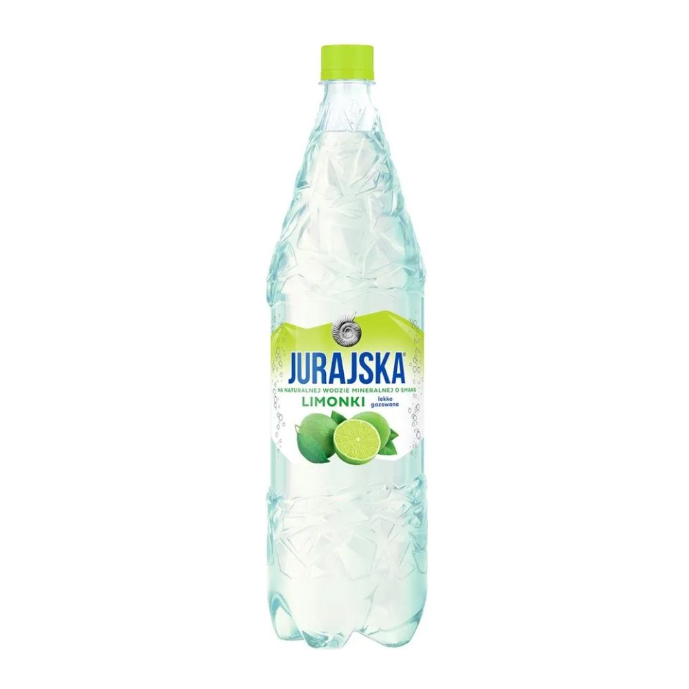Woda Jurajska Lekko Gazowana Limonka 1500 ml DRS