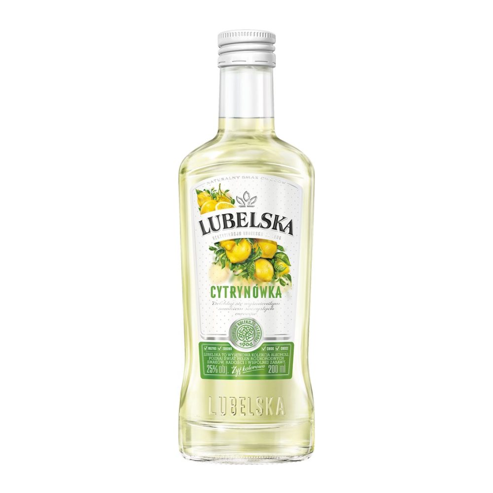 Likier Lubelska Cytrynówka 25% 200 ml