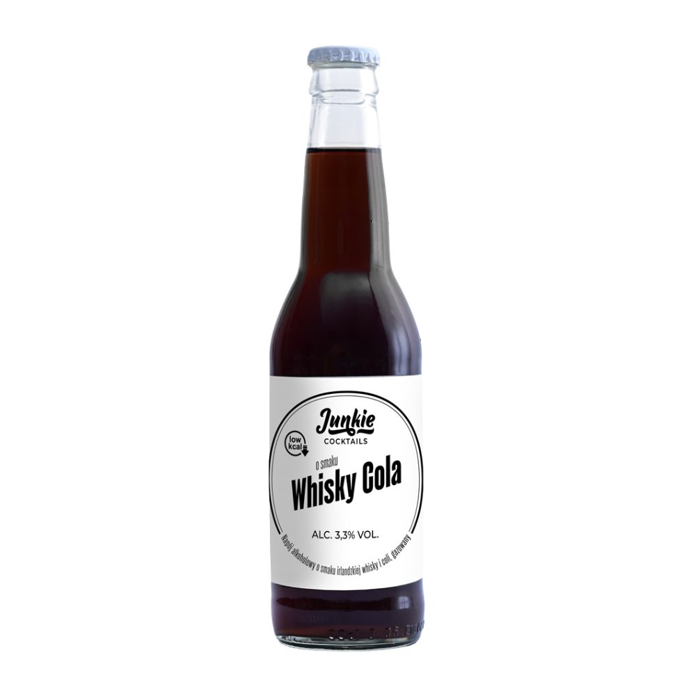 RTD  Junkie Cocktails Whisky Cola 3,3% 330ml