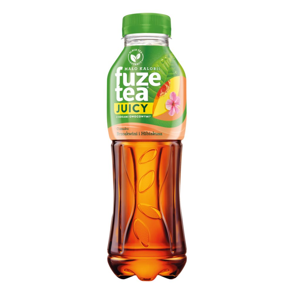 Napój FuzeTea Peach & Hibiscus 500 ml DRS