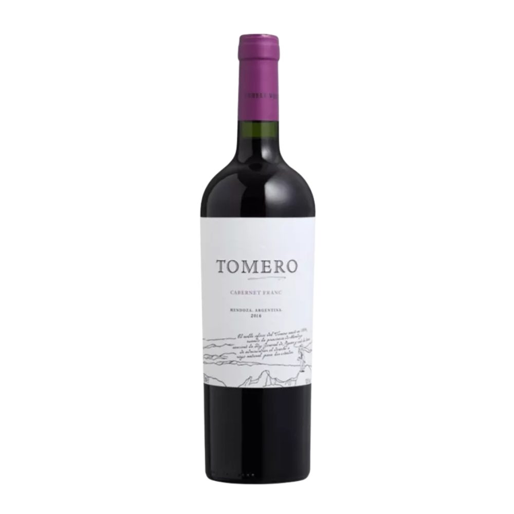 Wino Tomero Cabernet Franc 13,5% czerwone wytrawne 750 ml