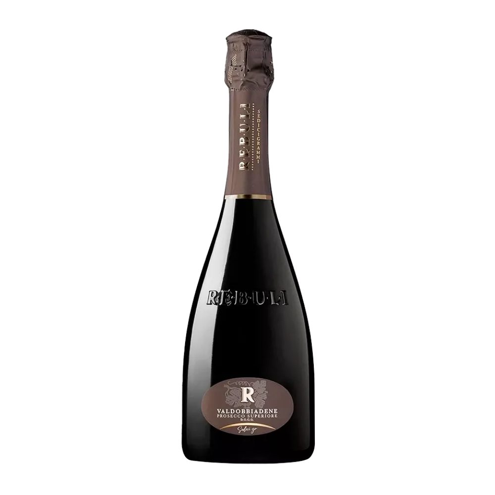 Wino musujące Rebuli Valdobbiadene Extra Dry Sedicigrammi 11% białe wytrawne 750 ml