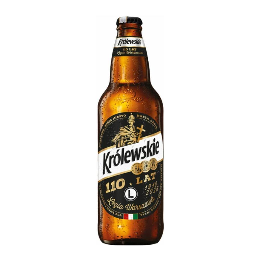 Piwo Królewskie Jasne Legia 5,2% 500 ml