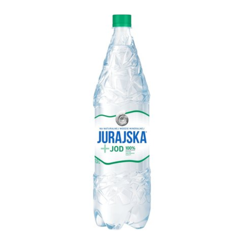 Woda Jurajska Lekko Gazowana + Jod 1500 ml