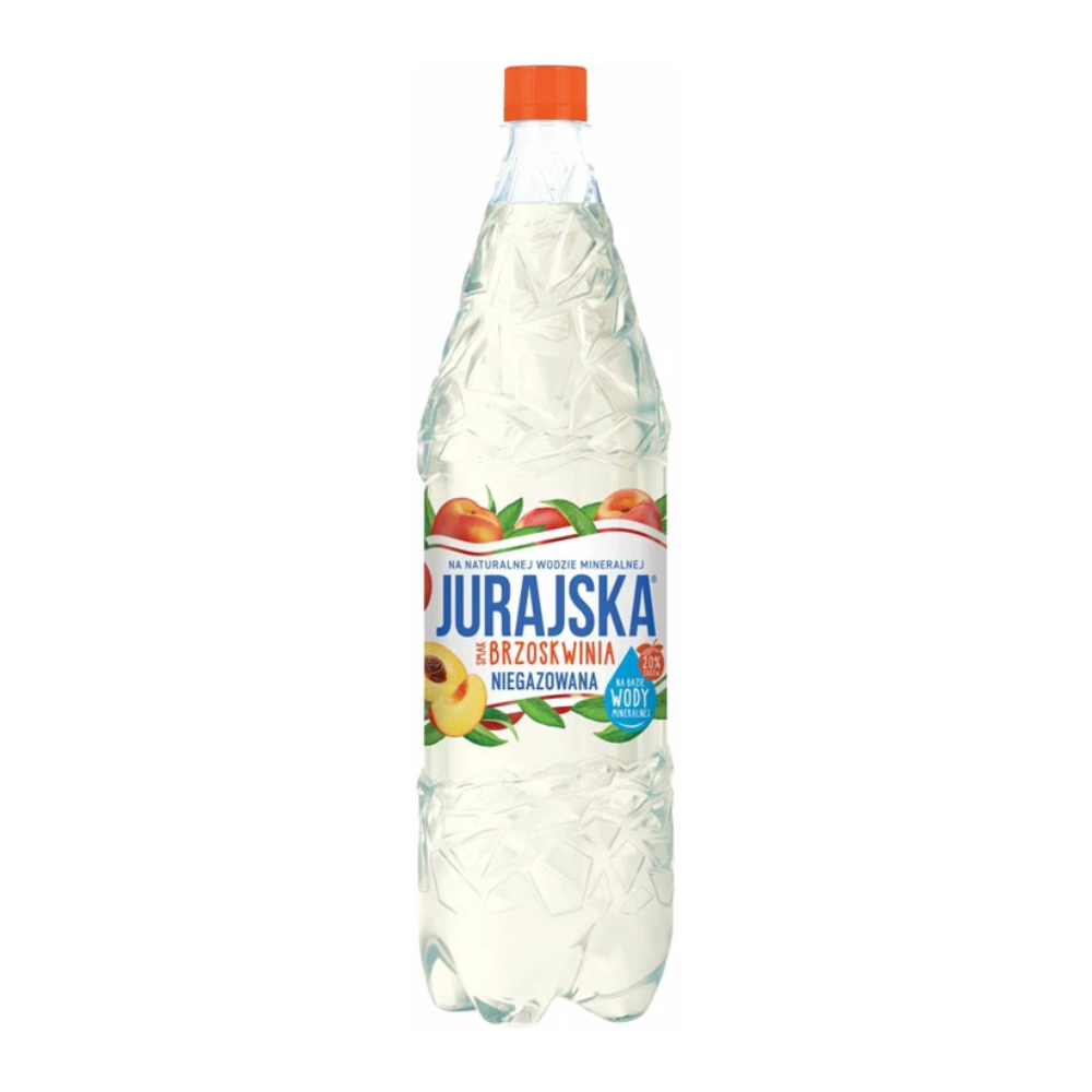 Woda Jurajska Niegazowana Brzoskwinia 1500 ml DRS