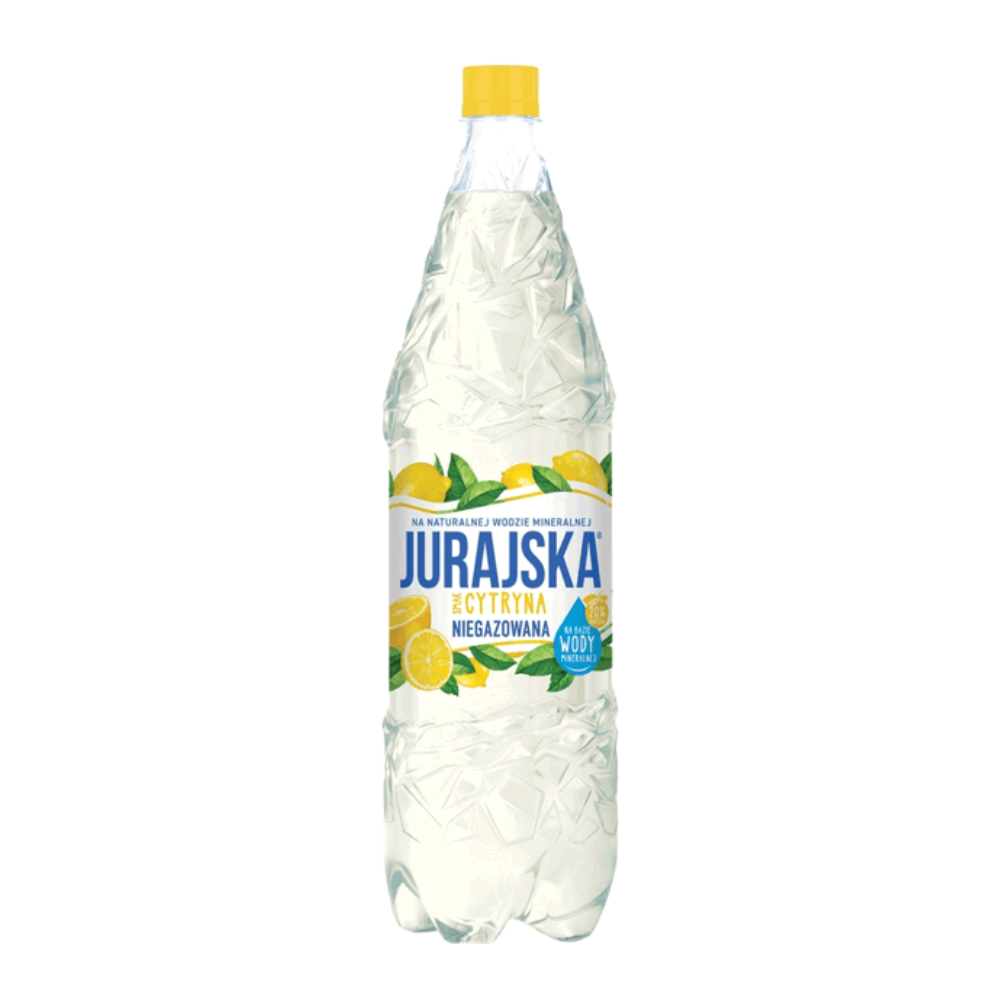 Woda Jurajska Niegazowana Cytryna 1500 ml DRS