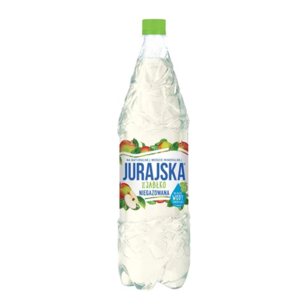 Woda Jurajska Niegazowana Jabłko 1500 ml DRS