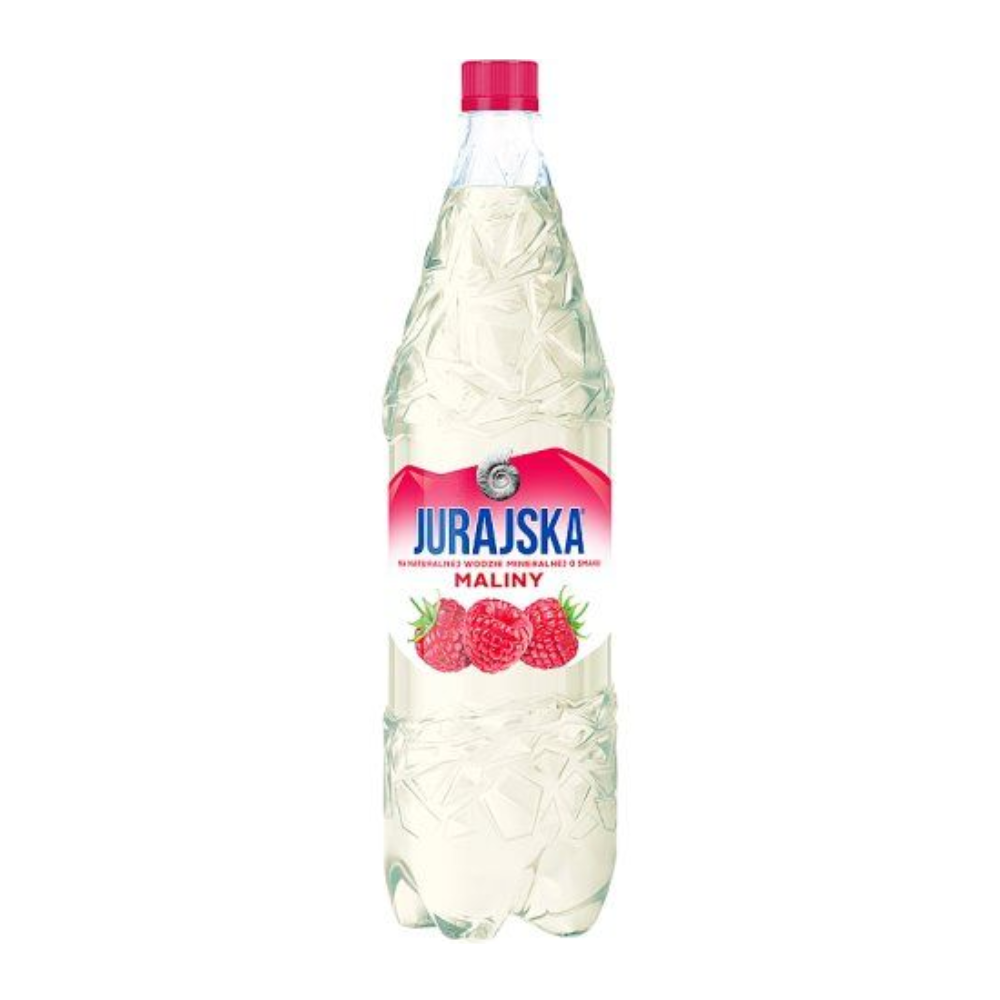 Woda Jurajska Niegazowana Malina 1500 ml DRS