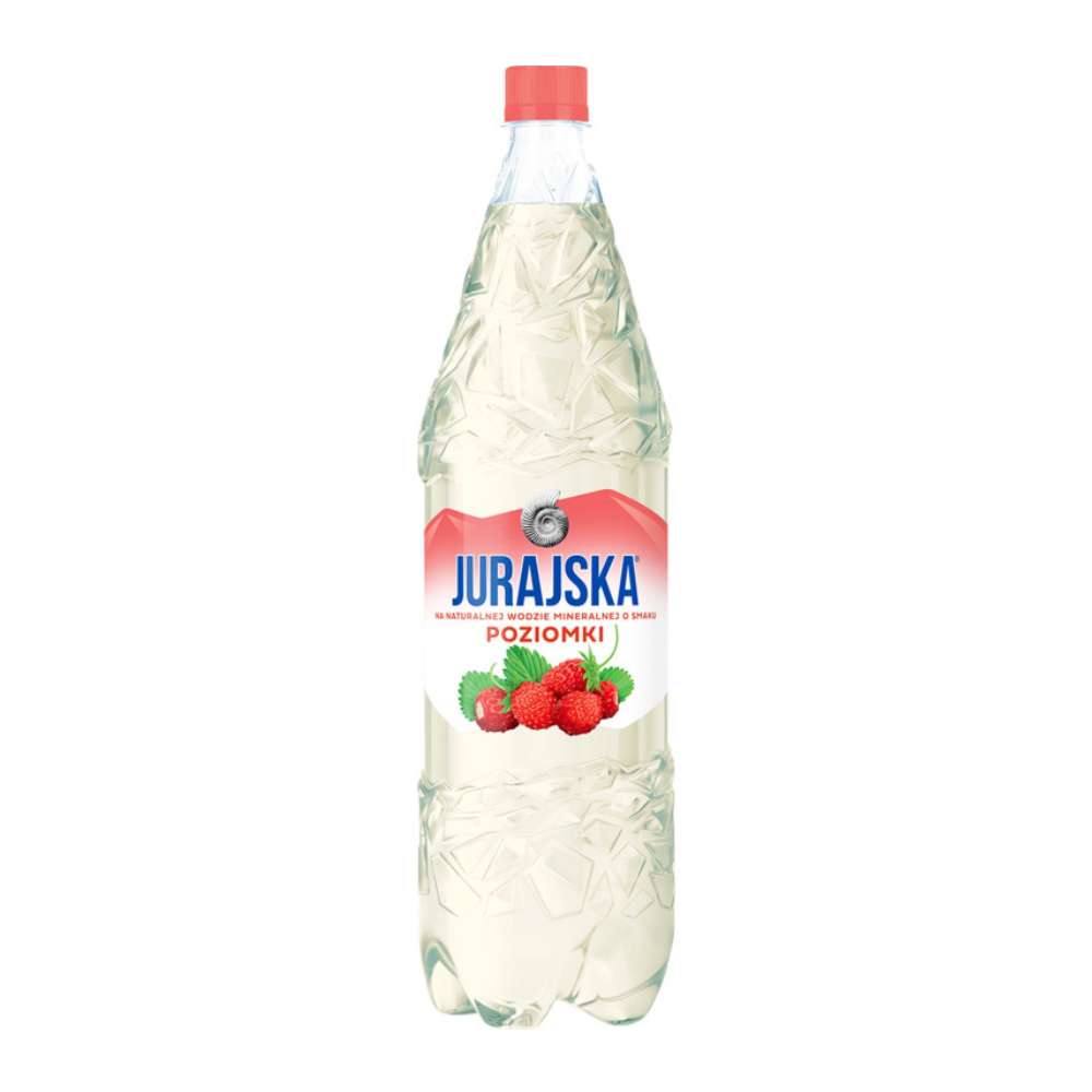 Woda Jurajska Niegazowana Poziomka 1500 ml DRS