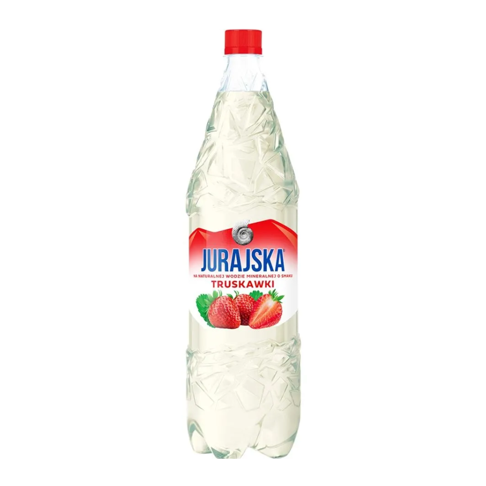 Woda Jurajska Niegazowana Truskawka 1500 ml DRS