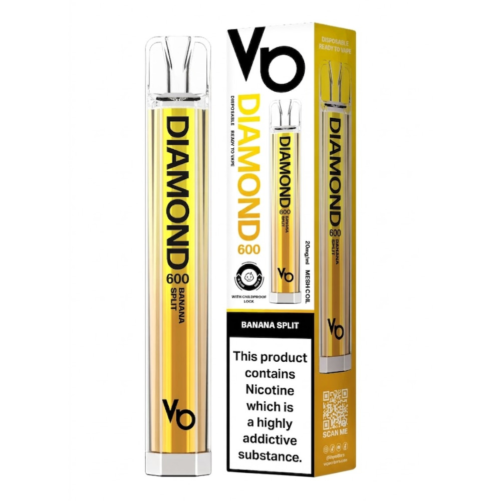 E-papieros Diamond Banana Split 600