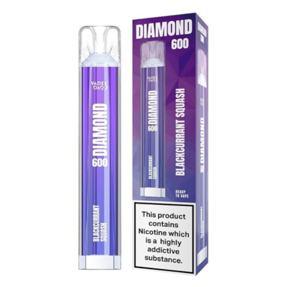 E-papieros Diamond  Blackcurrant Squash 600