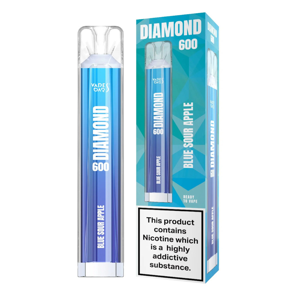 E-papieros Diamond Blue Sour Apple 600