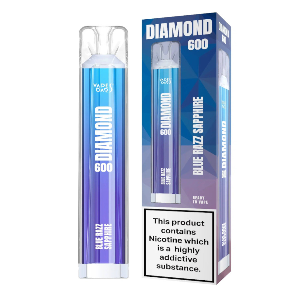 E-Papieros Diamond Blue Razz Sapphire 600