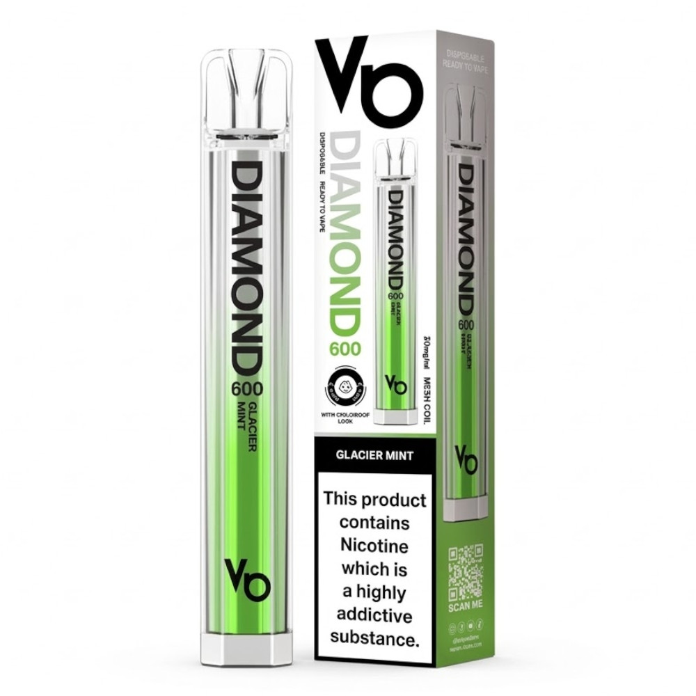 E-papieros Diamond Glacier Mint 600