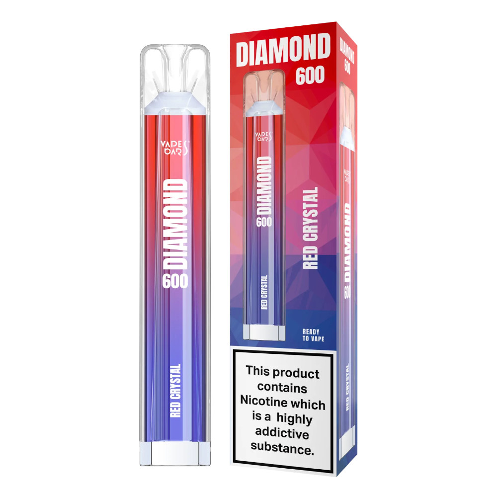 E-papieros Diamond Red Crystal 600
