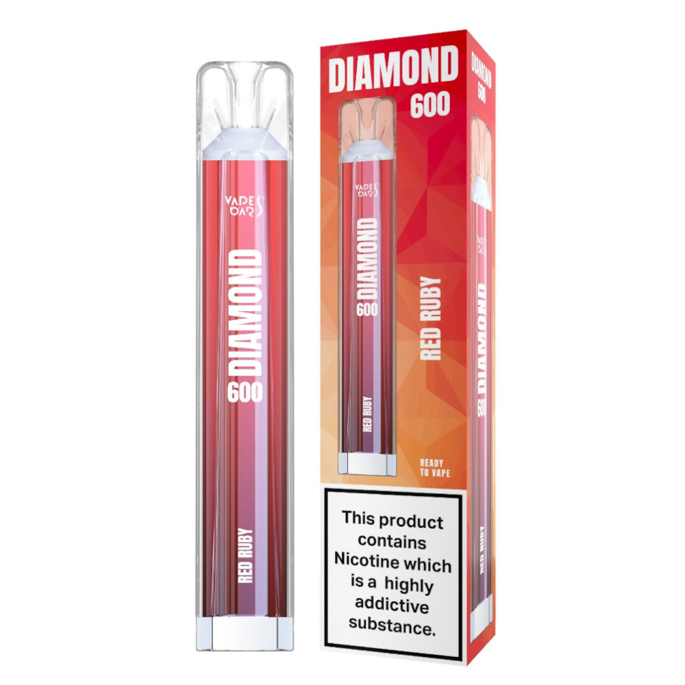 E-papieros Diamond Red Ruby 600