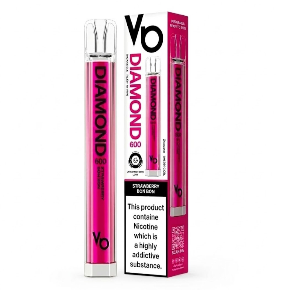 E-papieros Diamond Strawberry Bon Bon 600