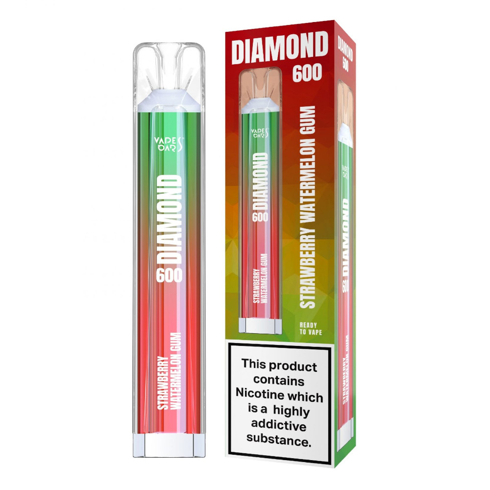 E-Papieros Diamond Strawberry Watermelon Gum 600