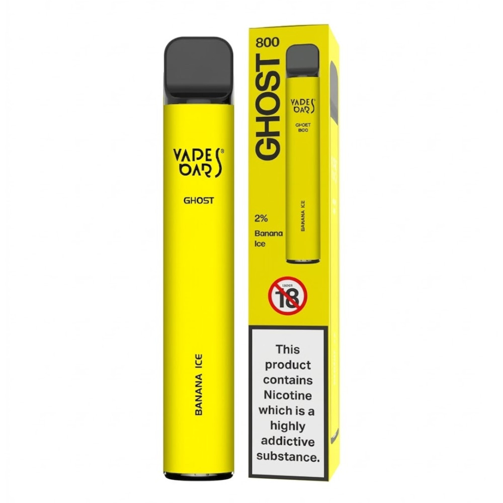 E-papieros Ghost Banana Ice 800