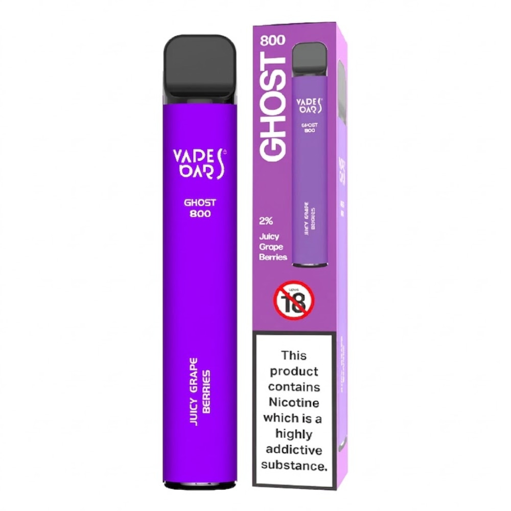 E-papieros Ghost Juicy Grapes Berries 800