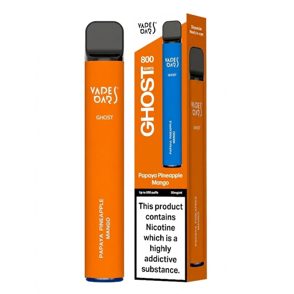 E-papieros Ghost Papaya Pineapple Mango 800