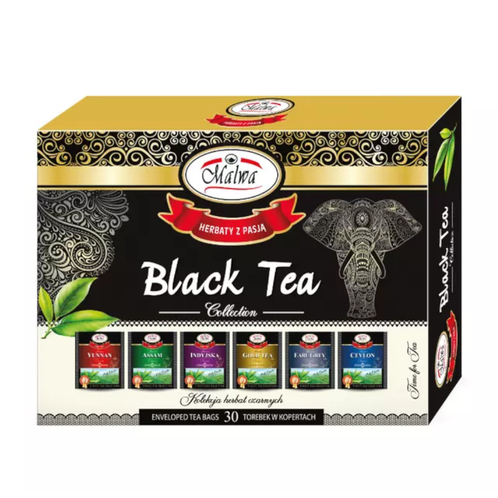 Herbata Malwia Bombonierka Black Tea 30 x 2 g