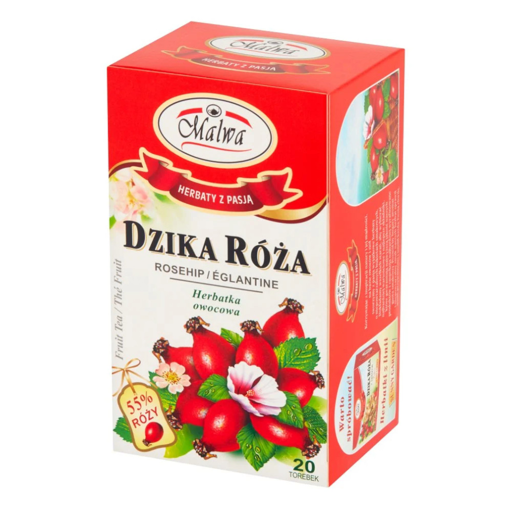 Herbata Malwa Dzika Róża 20 x 2 g
