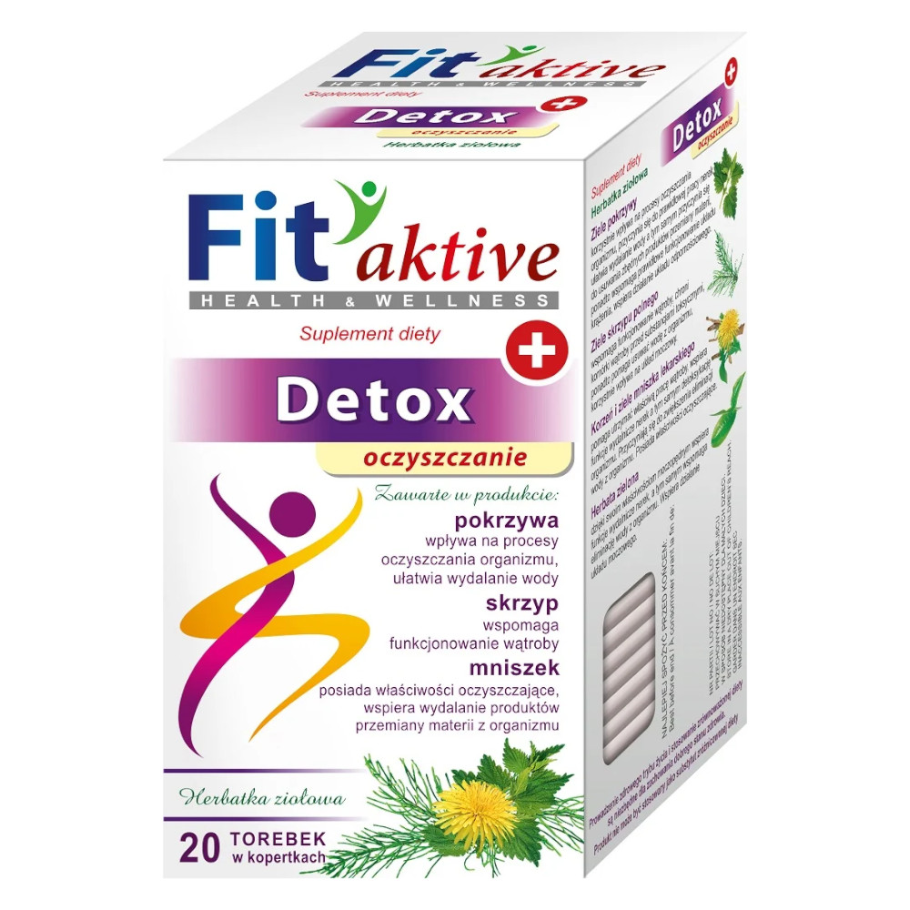 Herbata Malwa Fit Aktive Detox 20 x 2 g