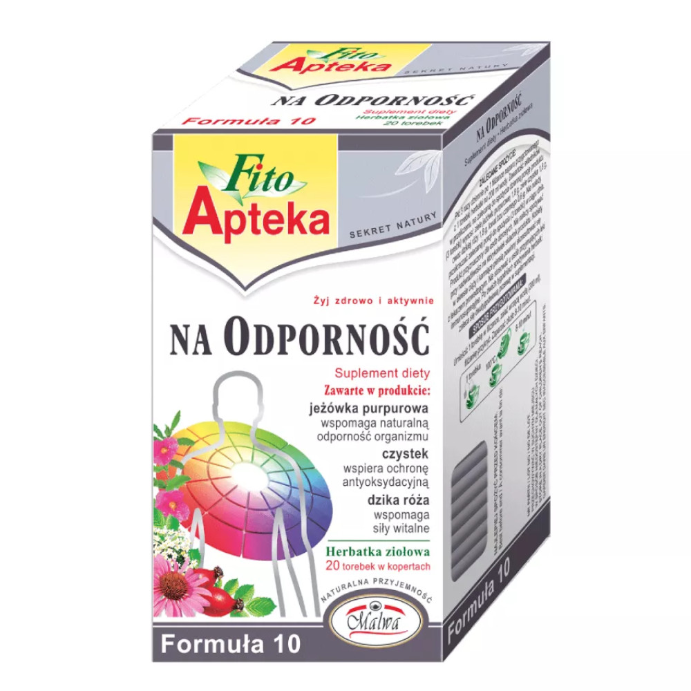 Herbata Malwa  Fito Apteka Na Odporność 20 x 2 g