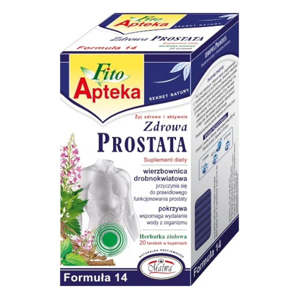 Herbata Malwa Zdrowa Prostata Formuła 14 20 x 2 g